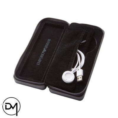 Emporio Armani Men's Stainless Steel Touchscreen Smartwatch Black - Image 5