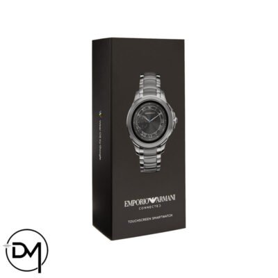 Emporio Armani Men's Stainless Steel Touch Screen Smart Watch - Image 4