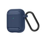 WiWU APC005 Airpods Cover Case Shockproof Protective with Keychain (black)