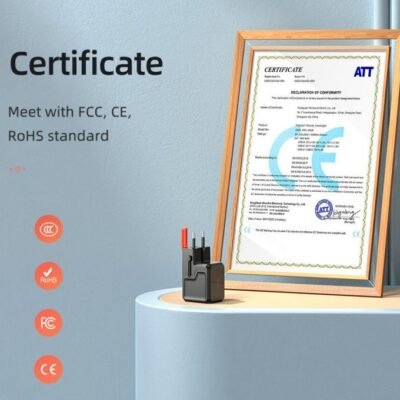 Mcdodo CH-8110, 18W PD QC Universal Travel Fast Charger, (2Ports Type-C+USB) - Image 3