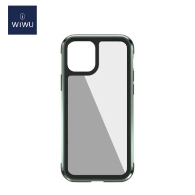 Dokanmonem-WiWU-Defense-Armor-Phone-Case-Aluminum-TPU-Frame (10) ويوو ارمور ديفينس جراب هاتف , اطار الومينيوم - أسود WiWU iPhone 12 / iPhone 12Pro - الصورة 1