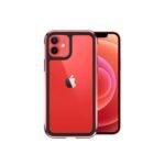 WiWU Defense Armor iPhone 12 / iPhone 12Pro Case, Aluminum Frame Cover (Red)