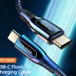 Mcdodo CA-812-2m, 100W Super Charge, Type-C To Type-C, Data Cable, Fast Charge, 5A, 2meter