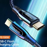 Mcdodo CA-812, 100W Super Charge, Type-C To Type-C, Data Cable , Fast Charge, 5A, 1.2m