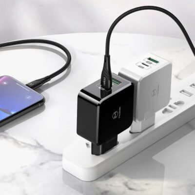 ⁦ماكدودو Mcdodo CH-692 شاحن سريع 2 مخرج (Type-C+USB) + كابل 5A 30W PD+QC⁩ - الصورة ⁦2⁩