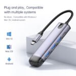 Mcdodo-HU-7750-5 In 1 USB C Hub With PD