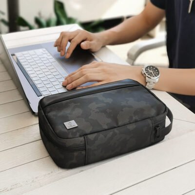 WiWU Jungle Pouch Bag - Travel Organizer Case for Electronics Accessories - Image 3