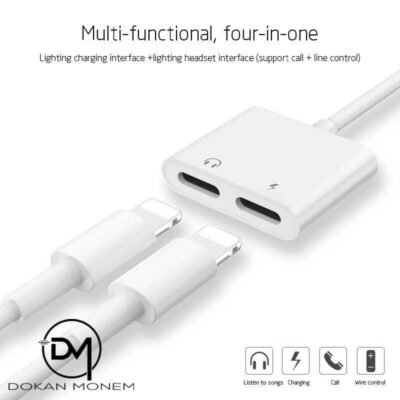 ⁦محول صوت WiWU LT01 ثنائى للهواتف الي فون⁩ - الصورة ⁦2⁩