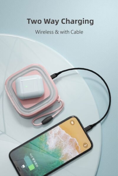 MIPOW  SPXO2W-T Pop Candle Power Bank 10000mAh With Wireless Charging –  blue - Image 3