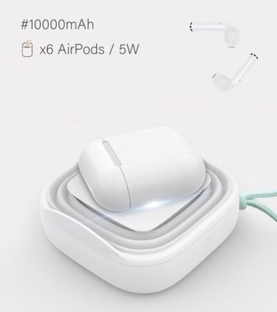 MIPOW  SPXO2W-T Pop Candle Power Bank 10000mAh With Wireless Charging –  blue - Image 6