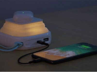 MIPOW  SPXO2W-T Pop Candle Power Bank 10000mAh With Wireless Charging –  blue - Image 2