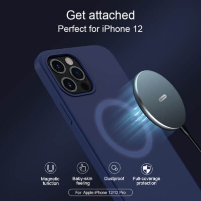 Nillkin NKT06 MagSlim 15W MagSafe  Magnetic Wireless Charger For Smart Phone - with USB and USB-C - Image 2