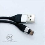 Miller USB to Micro Charge Data Cable - 2.1 A -1Meter - Black