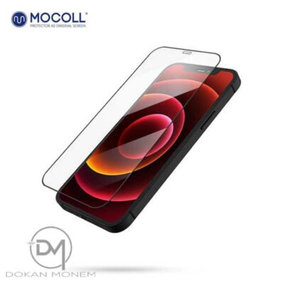 Dokanmonem-mocoll-2-5d-full-cover-tempered-glass-screen-protector-iphone-12-pro-max-2 Mocoll, 2.5D Full Cover Tempered Glass Screen Protector - iPhone 12 Pro Max - Image 1