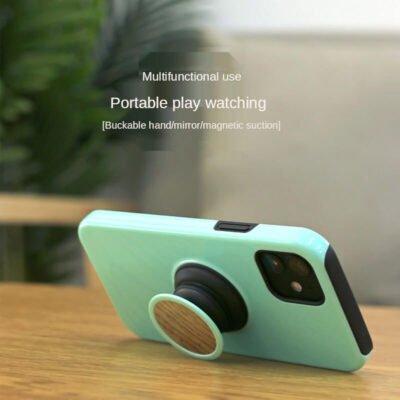 X-Fitted Mobile Phone Case with Wrist Strap Mirror for iPhone 11 series (3) X-Fitted Mobile Phone Case with Wrist Strap Mirror for iPhone 11 PRO MAX (Pink-Grey-Lilac-Aqua Blue) - Image 2