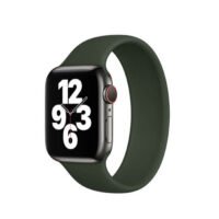 COTEetCI سوار سيليكون سائل لساعة iWatch (42 / 44mm) - أخضر