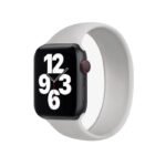 COTEetCI Liquid Silicone Watch Band For iWatch (42/44mm) - Light Grey