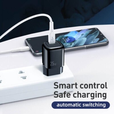 ⁦شاحن ماكدودو Mcdodo CH-005 قدرة 25W مخرج USB-C اسود⁩ - الصورة ⁦4⁩