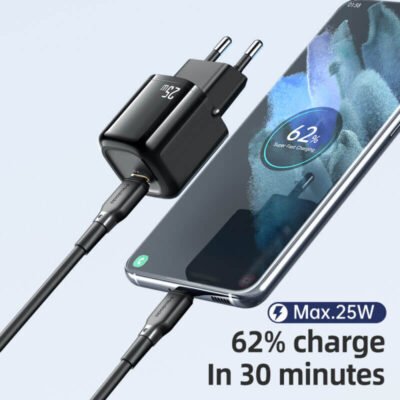 ⁦شاحن ماكدودو Mcdodo CH-005 قدرة 25W مخرج USB-C اسود⁩ - الصورة ⁦3⁩