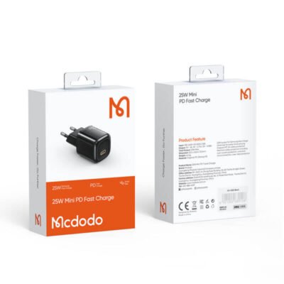 ⁦شاحن ماكدودو Mcdodo CH-005 قدرة 25W مخرج USB-C اسود⁩ - الصورة ⁦5⁩