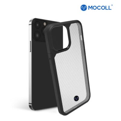 MOCOLL T2series Mobile Phone Case for iPhone 12 Pro Max - Black - Image 2