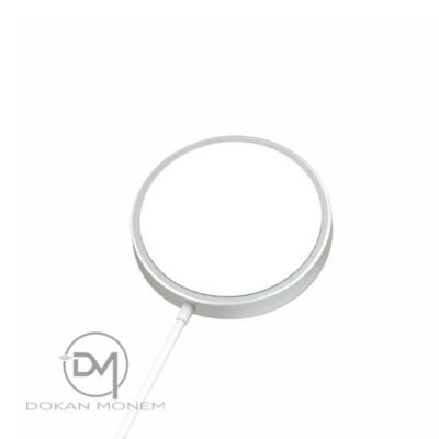 dokanmonem-tgvis-odj-63-magsafe-15w-wireless-magnetic-fast-charger-for-smart-phone-usb-c-white-2 TGVI'S  ODJ-63 magsafe 15W Wireless Magnetic Fast Charger For smart phone - USB-C - White - Image 1